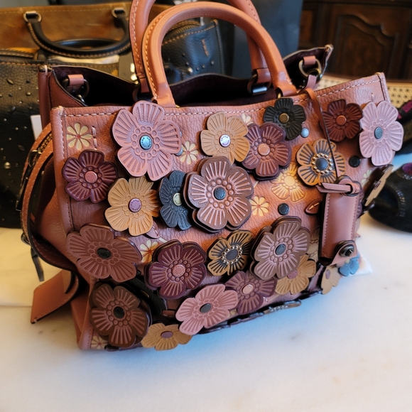 (1) Coach 1941 Tea Rose Rogue 30 Melon Retired - Picture 12 of 16